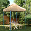 Party Tent 200 x 200 x 306 cm Beige Oxford stof