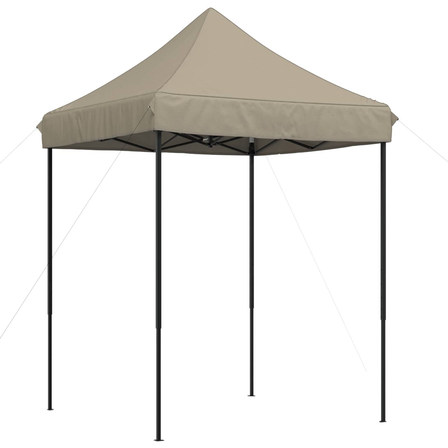 Party Tent 200 x 200 x 306 cm Gråbrun Oxford stof