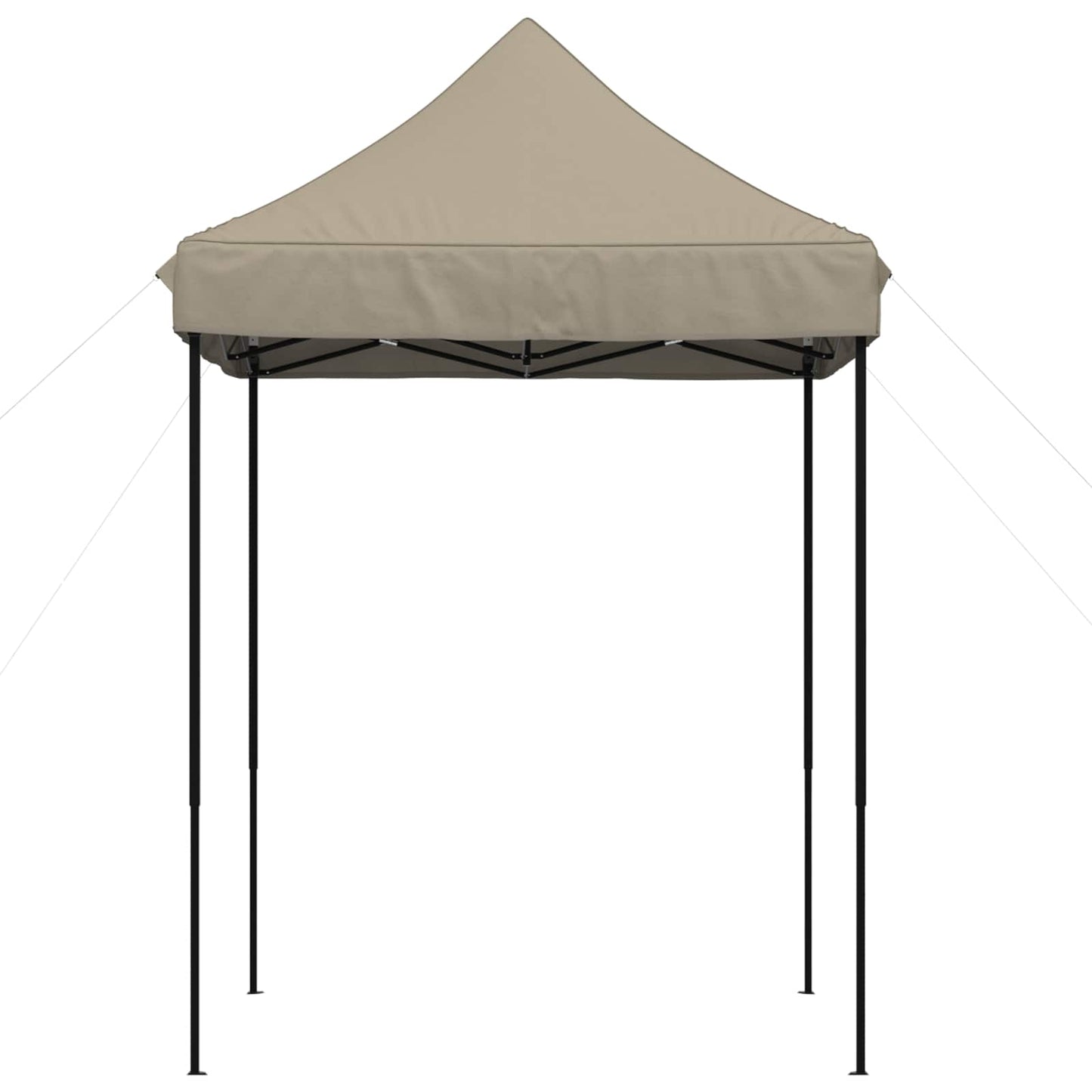 Party Tent 200 x 200 x 306 cm Gråbrun Oxford stof