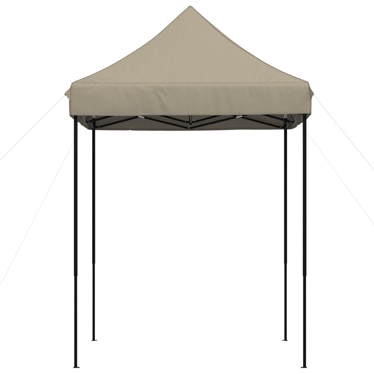 Party Tent 200 x 200 x 306 cm Gråbrun Oxford stof