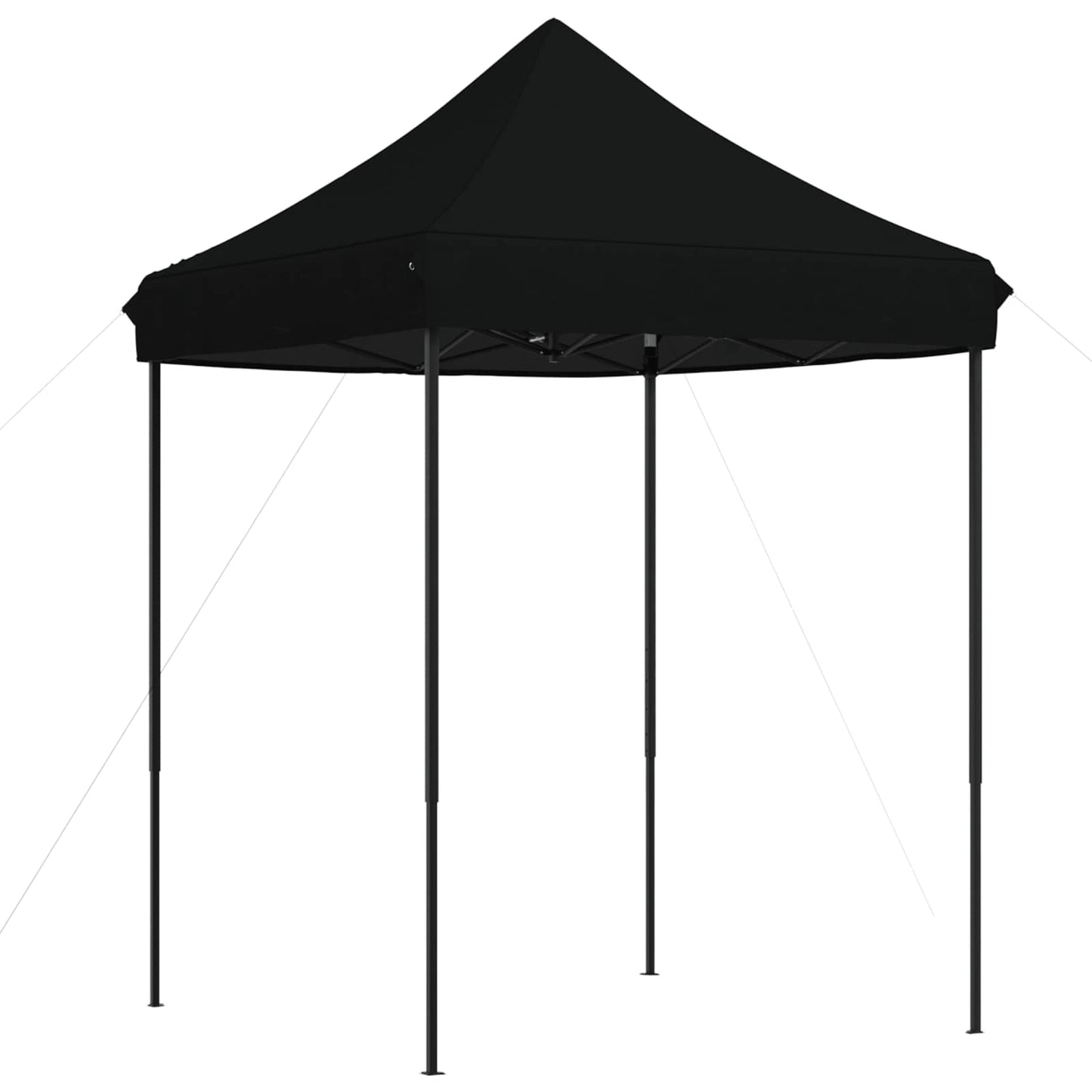 Party Tent 200 x 200 x 306 cm Sort Oxford stof