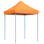 Party Tent 200 x 200 x 306 cm Orange Oxford stof
