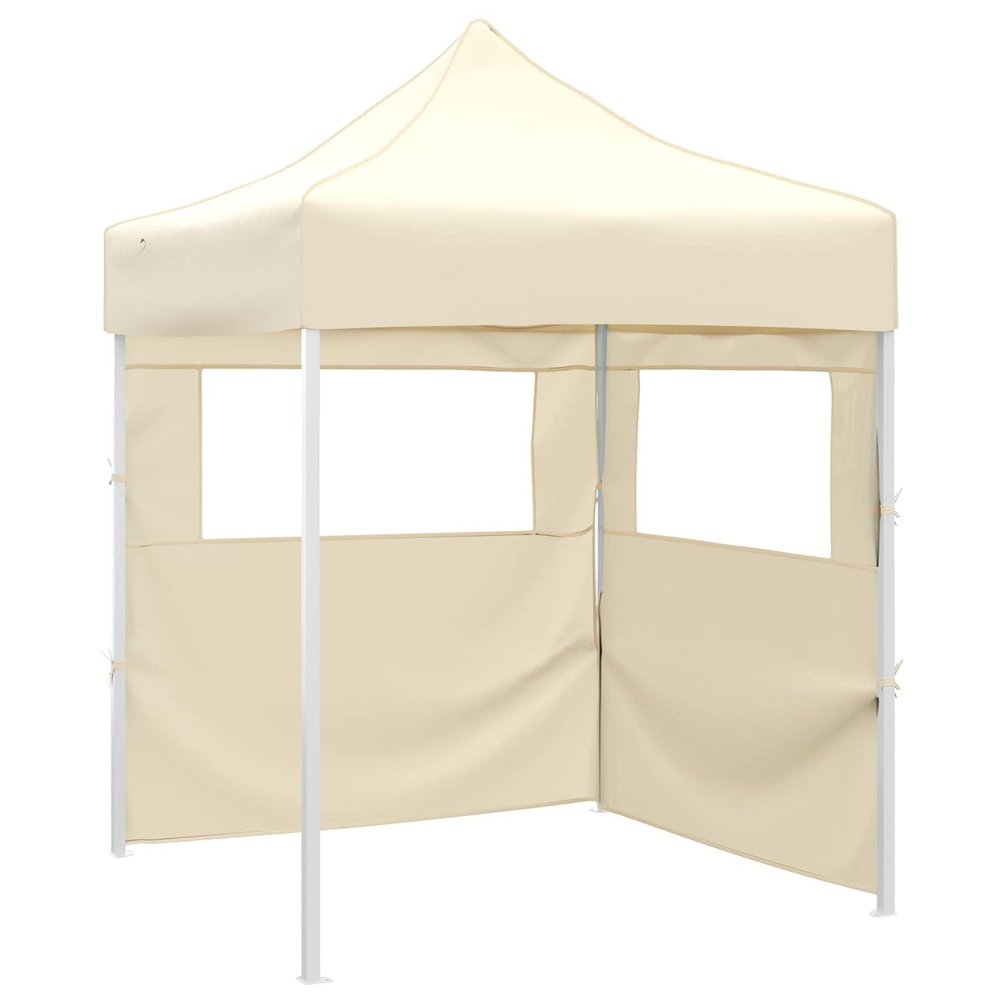 Party Tent 200 x 200 x 315 cm Cremefarvet Oxford stof