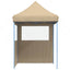 Party Tent 200 x 200 x 306 cm Beige Oxford stof