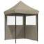 Party Tent Gråbrun 200 x 200 x 306 cm Oxford stof