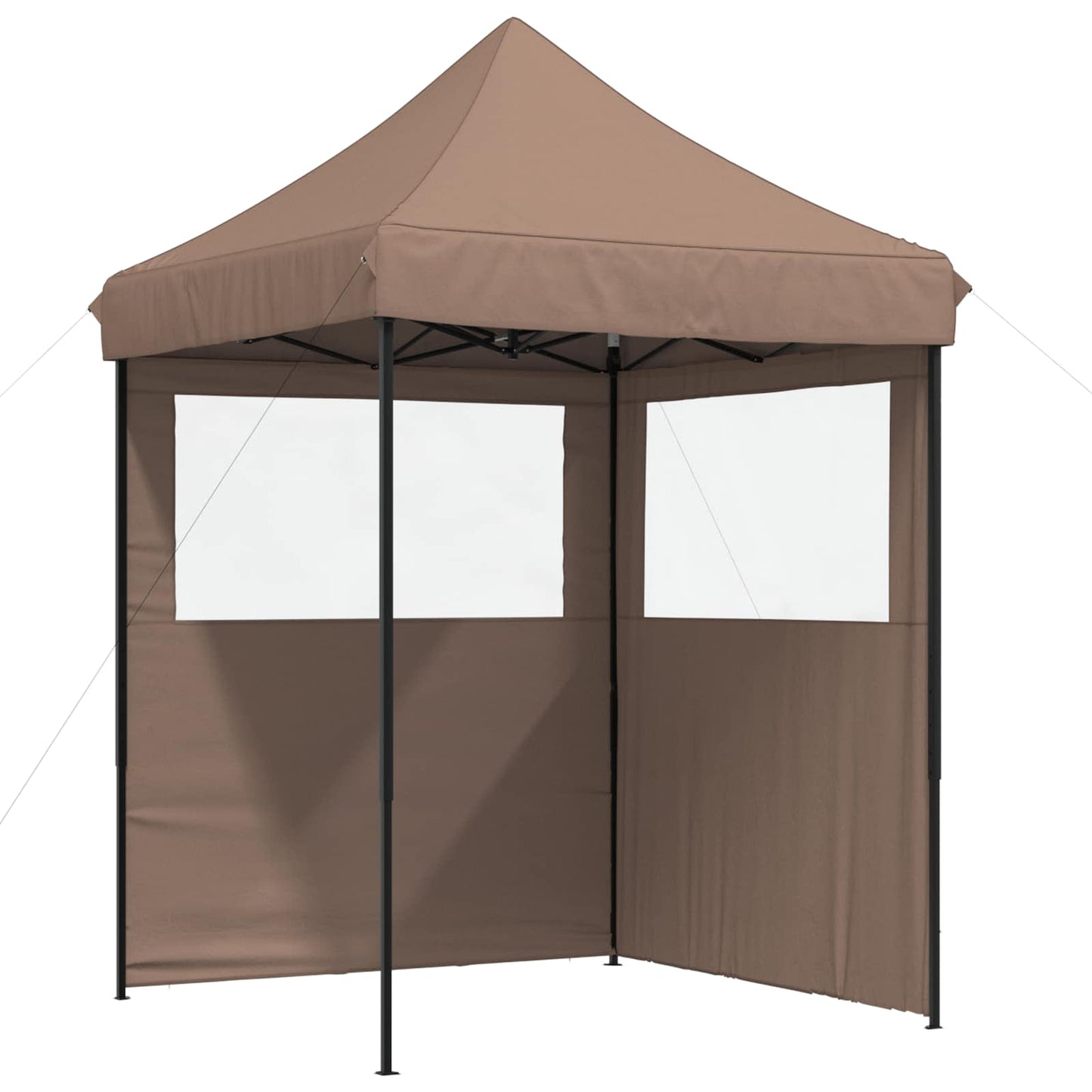 Party Tent 200 x 200 x 306 cm Brun Oxford stof