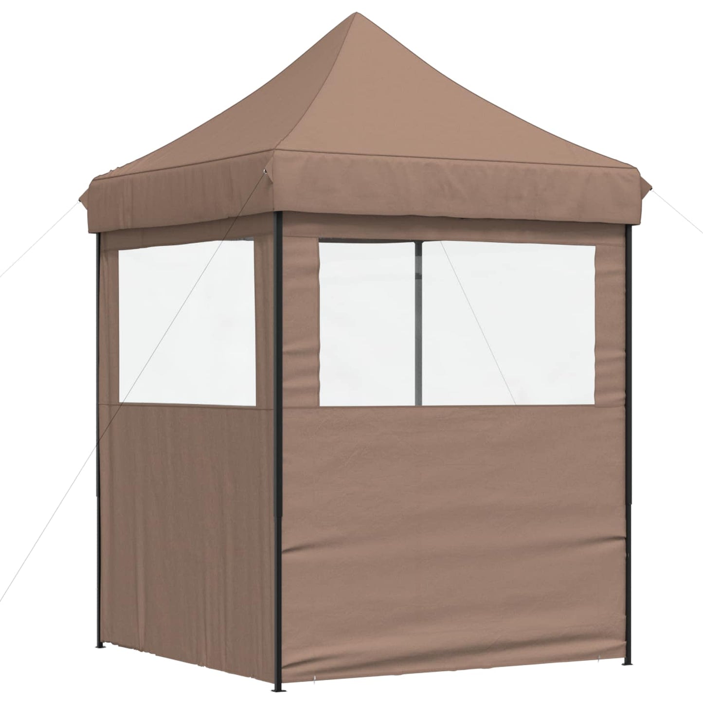 Party Tent 200 x 200 x 306 cm Brun Oxford stof