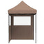 Party Tent 200 x 200 x 306 cm Brun Oxford stof