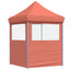 Party Tent Terrakotta 200 x 200 x 306 cm Oxford stof
