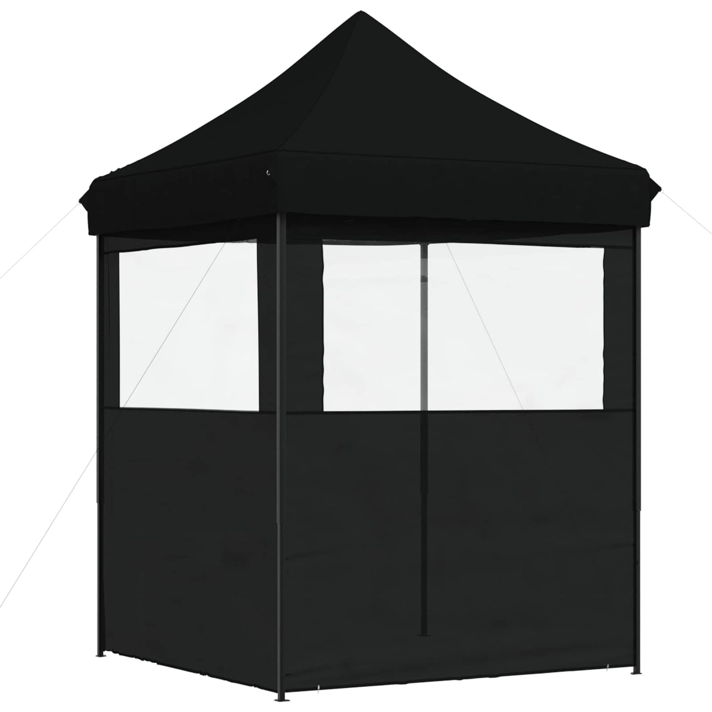 Party Tent 200 x 200 x 306 cm Sort Oxford stof