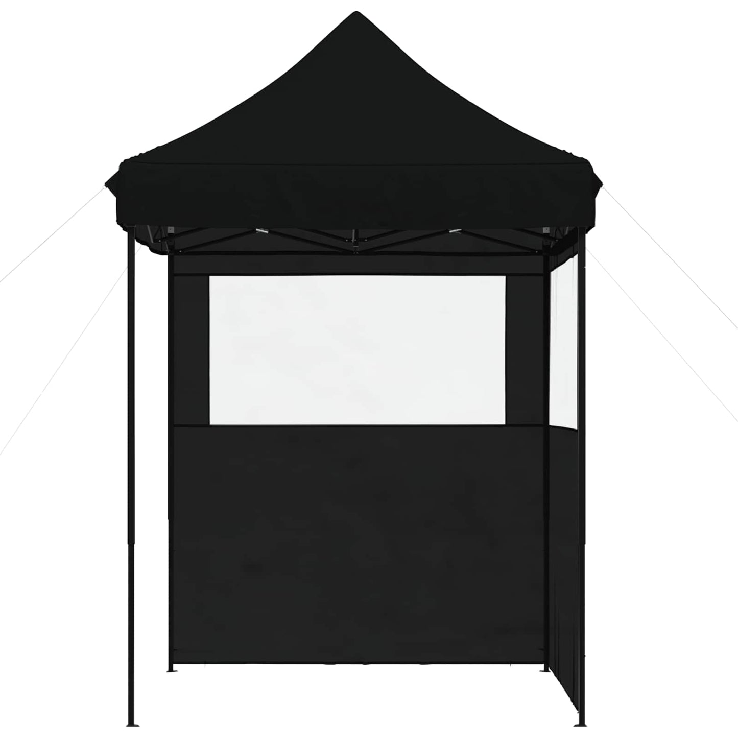 Party Tent 200 x 200 x 306 cm Sort Oxford stof