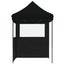 Party Tent 200 x 200 x 306 cm Sort Oxford stof