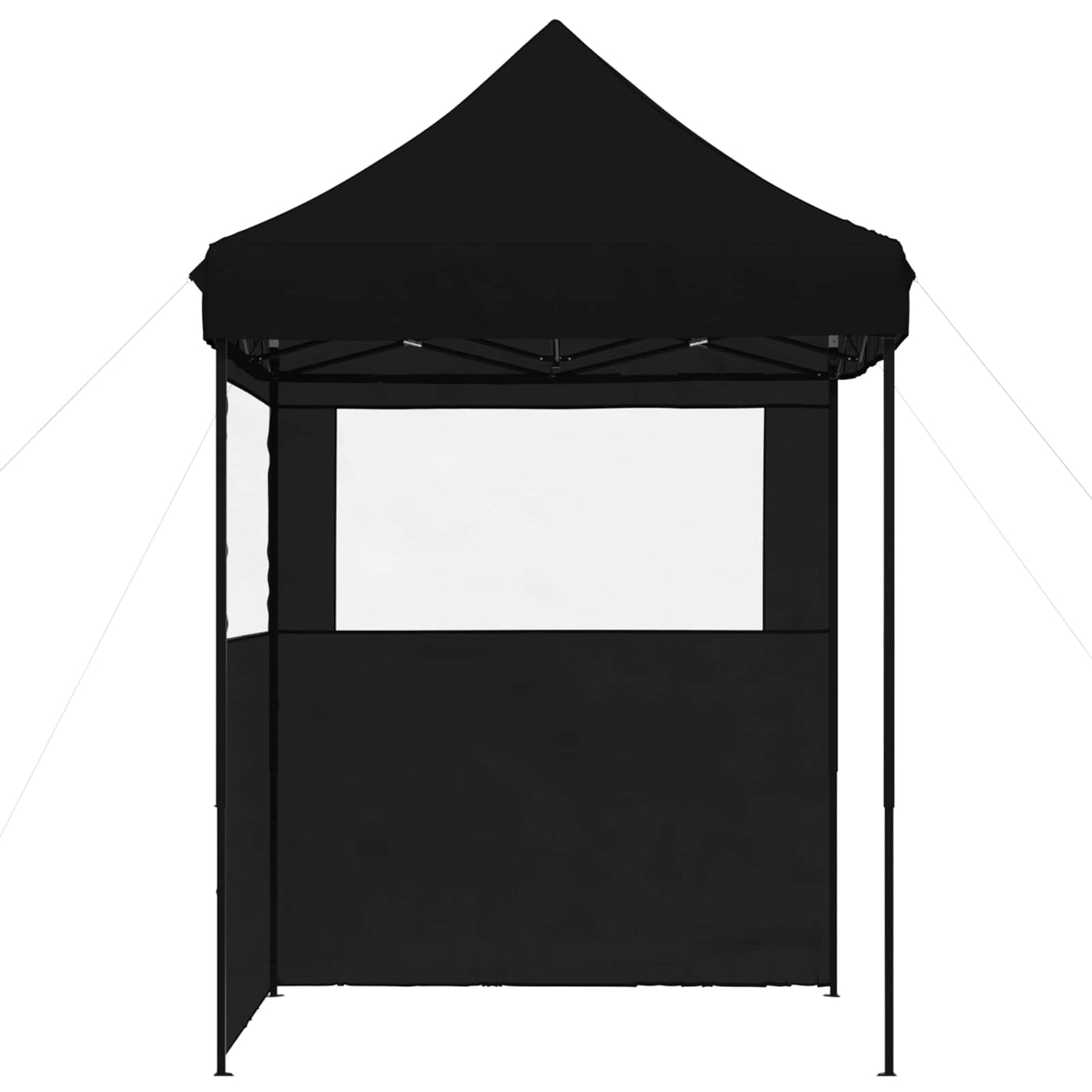 Party Tent 200 x 200 x 306 cm Sort Oxford stof