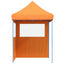 Party Tent 200 x 200 x 306 cm Orange Oxford stof