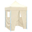 Party Tent 200 x 200 x 315 cm Cremefarvet Oxford stof