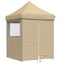 Party Tent Beige 200 x 200 x 306 cm Oxford stof