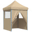 Party Tent 200 x 200 x 306 cm Beige Oxford stof