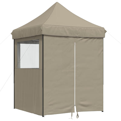 Party Tent Gråbrun 200 x 200 x 306 cm Oxford stof