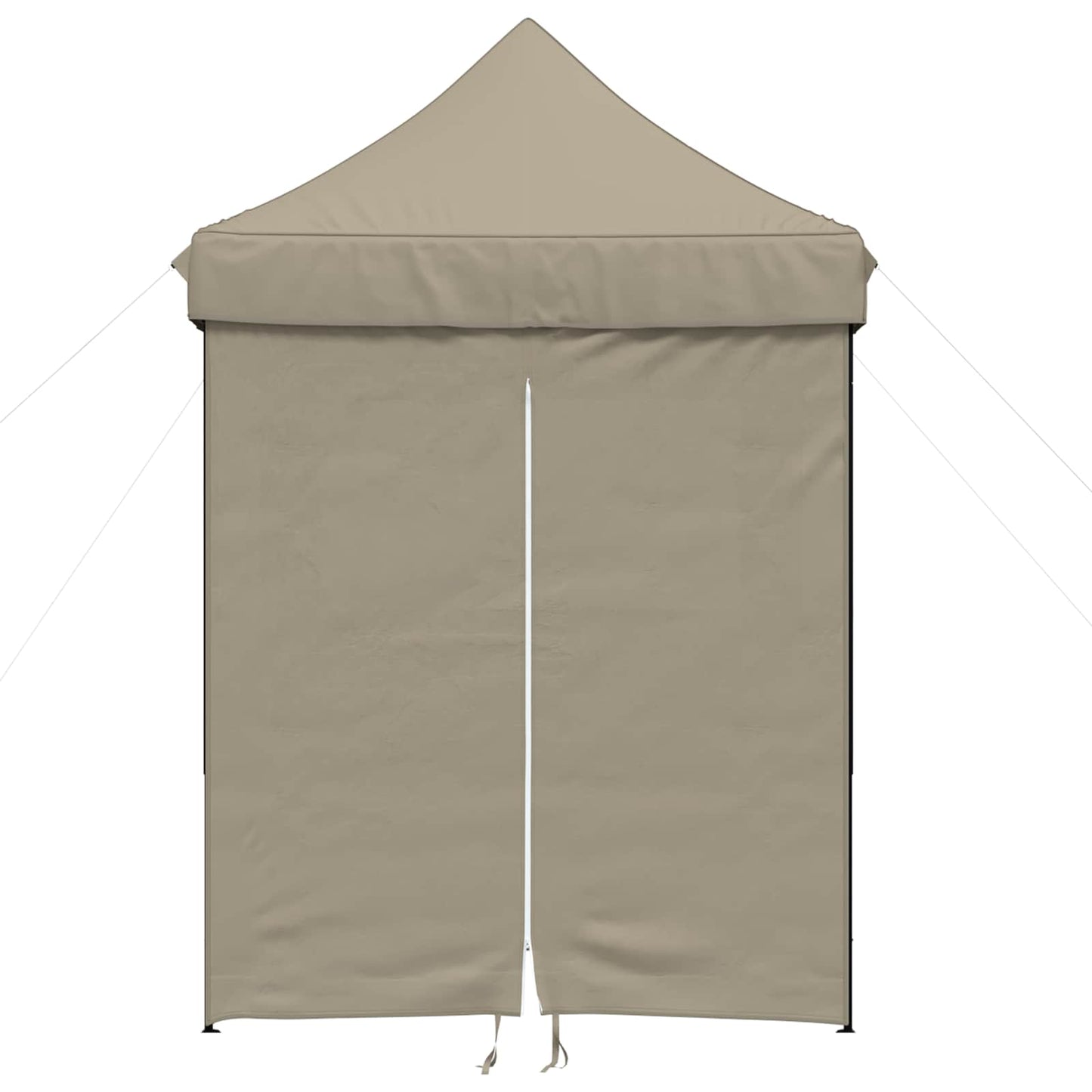 Party Tent 200 x 200 x 306 cm Gråbrun Oxford stof
