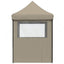 Party Tent Gråbrun 200 x 200 x 306 cm Oxford stof