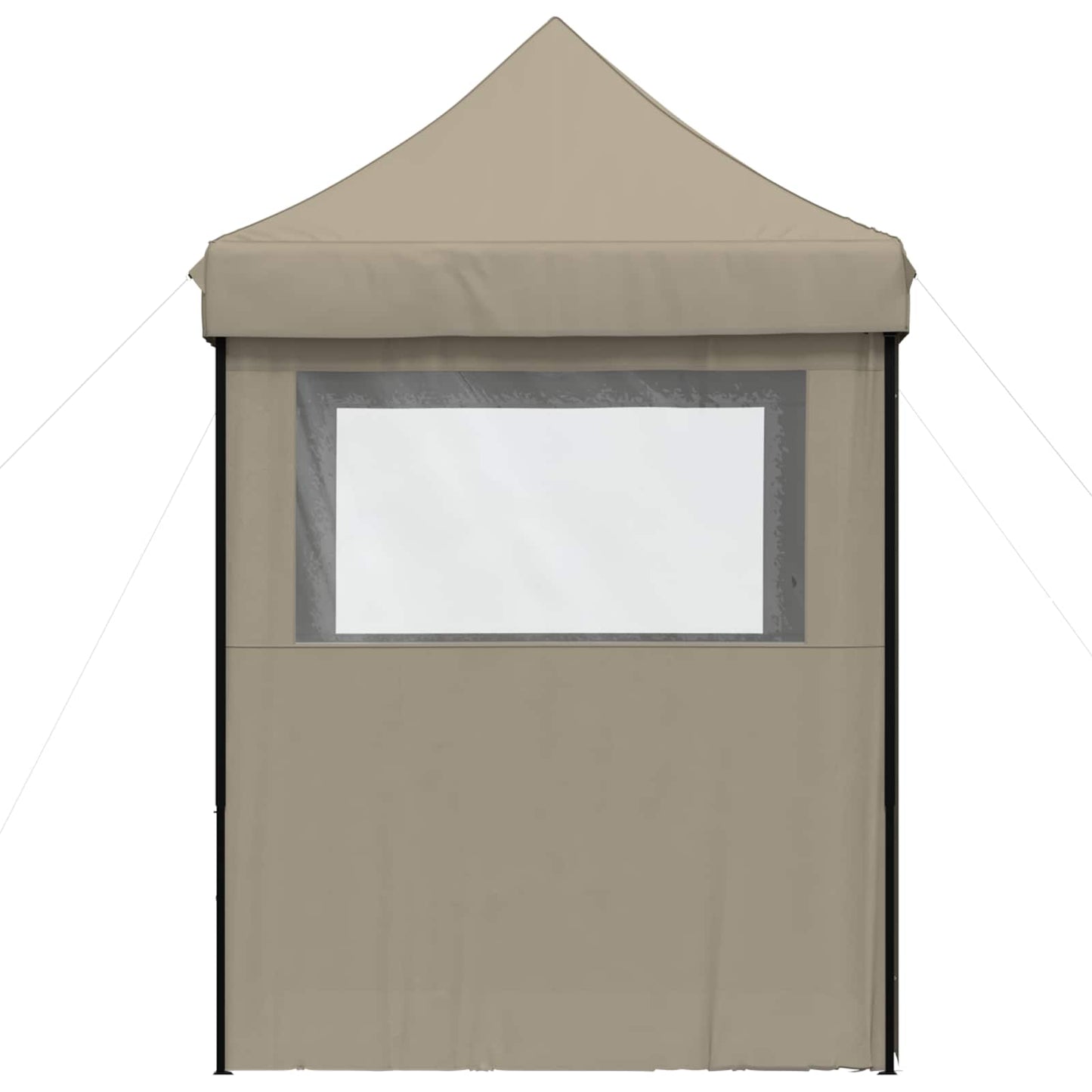 Party Tent 200 x 200 x 306 cm Gråbrun Oxford stof
