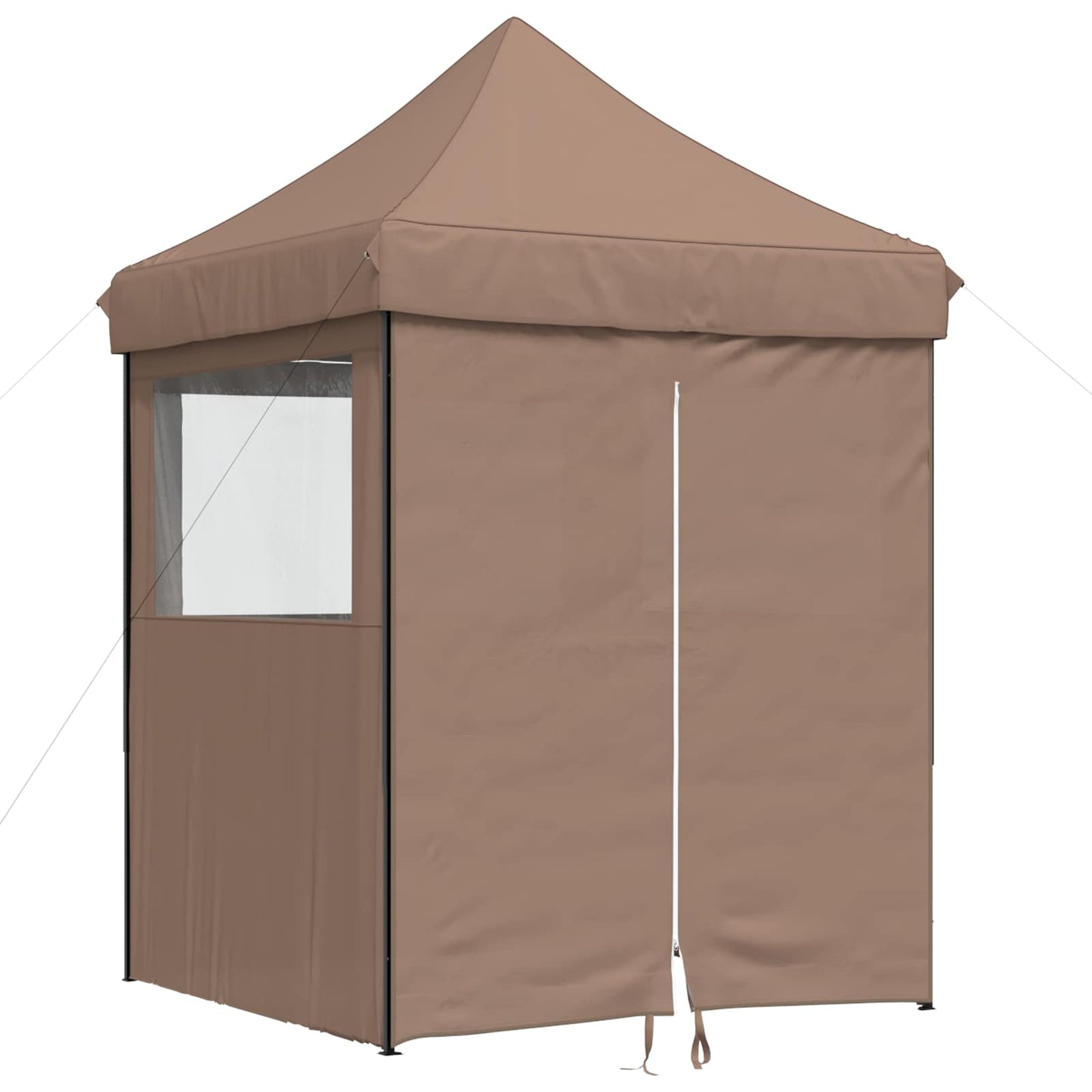 Party Tent 200 x 200 x 306 cm Brun Oxford stof