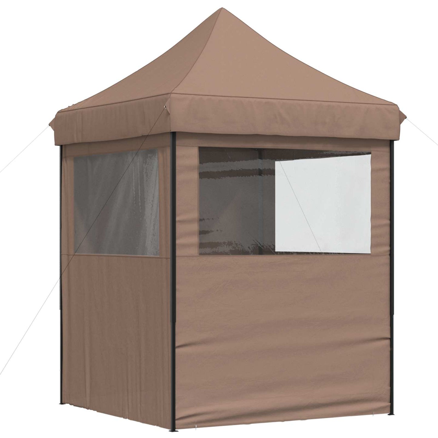 Party Tent 200 x 200 x 306 cm Brun Oxford stof