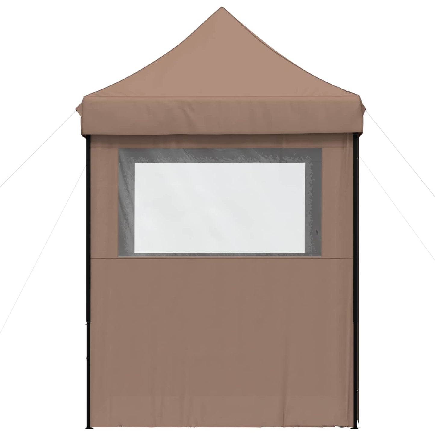 Party Tent 200 x 200 x 306 cm Brun Oxford stof