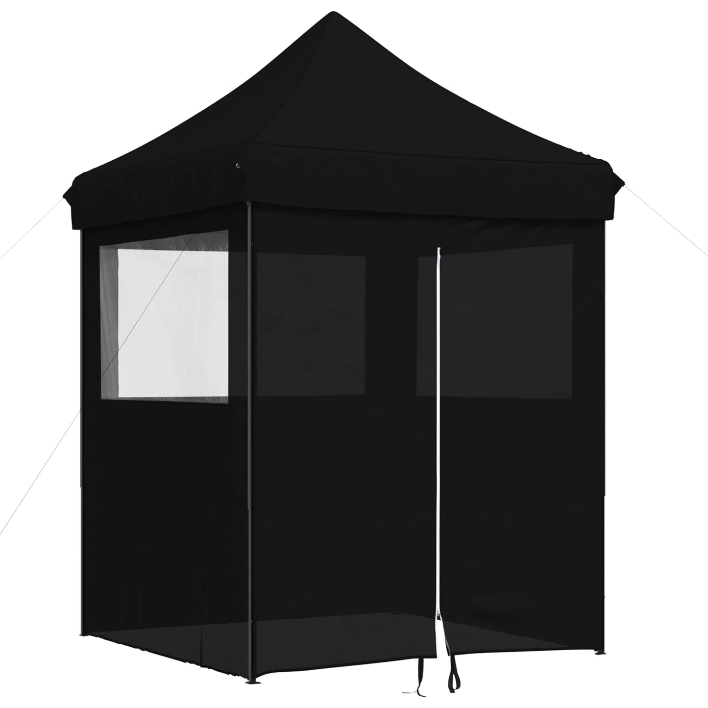 Party Tent 200 x 200 x 306 cm Sort Oxford stof