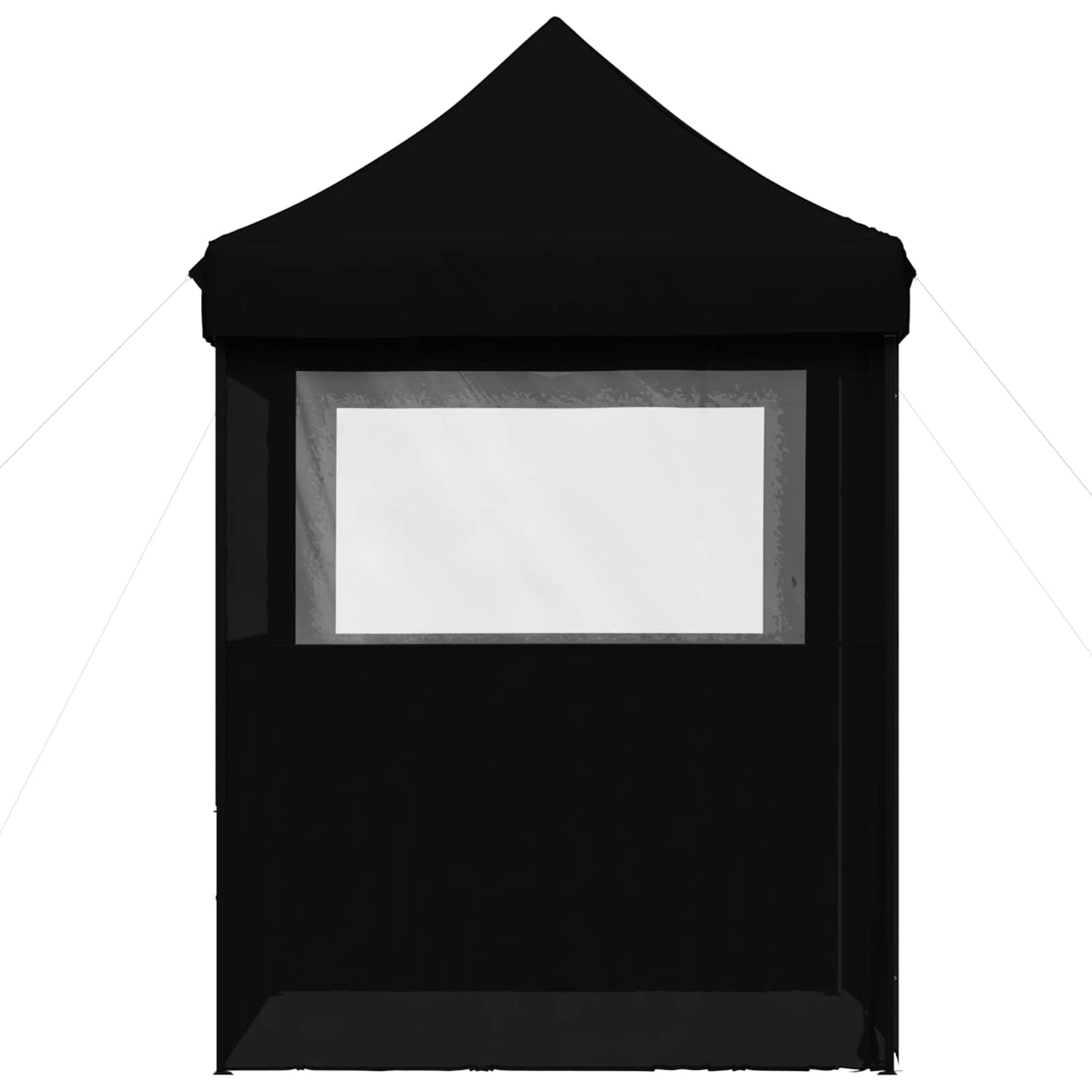 Party Tent 200 x 200 x 306 cm Sort Oxford stof