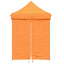Party Tent 200 x 200 x 306 cm Orange Oxford stof