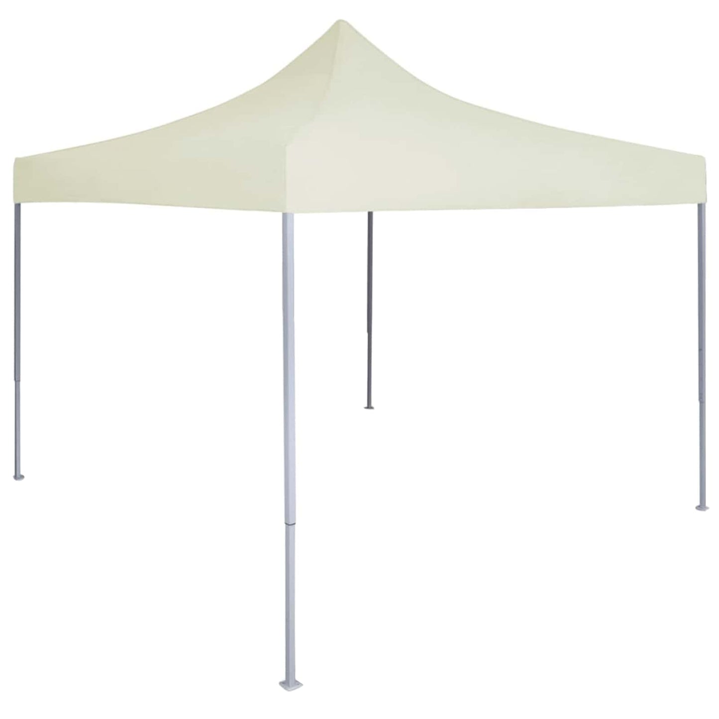 Party Tent 291 x 291 x 315 cm Cremefarvet Oxford stof
