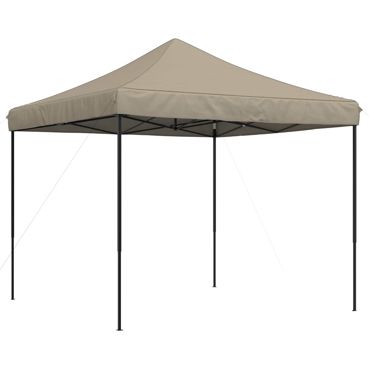 Party Tent 292 x 292 x 315 cm Gråbrun Oxford stof