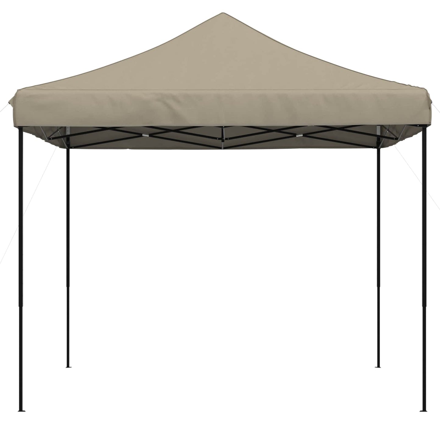Party Tent 292 x 292 x 315 cm Gråbrun Oxford stof