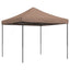 Party Tent 292 x 292 x 315 cm Brun Oxford stof