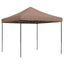 Party Tent 292 x 292 x 315 cm Brun Oxford stof