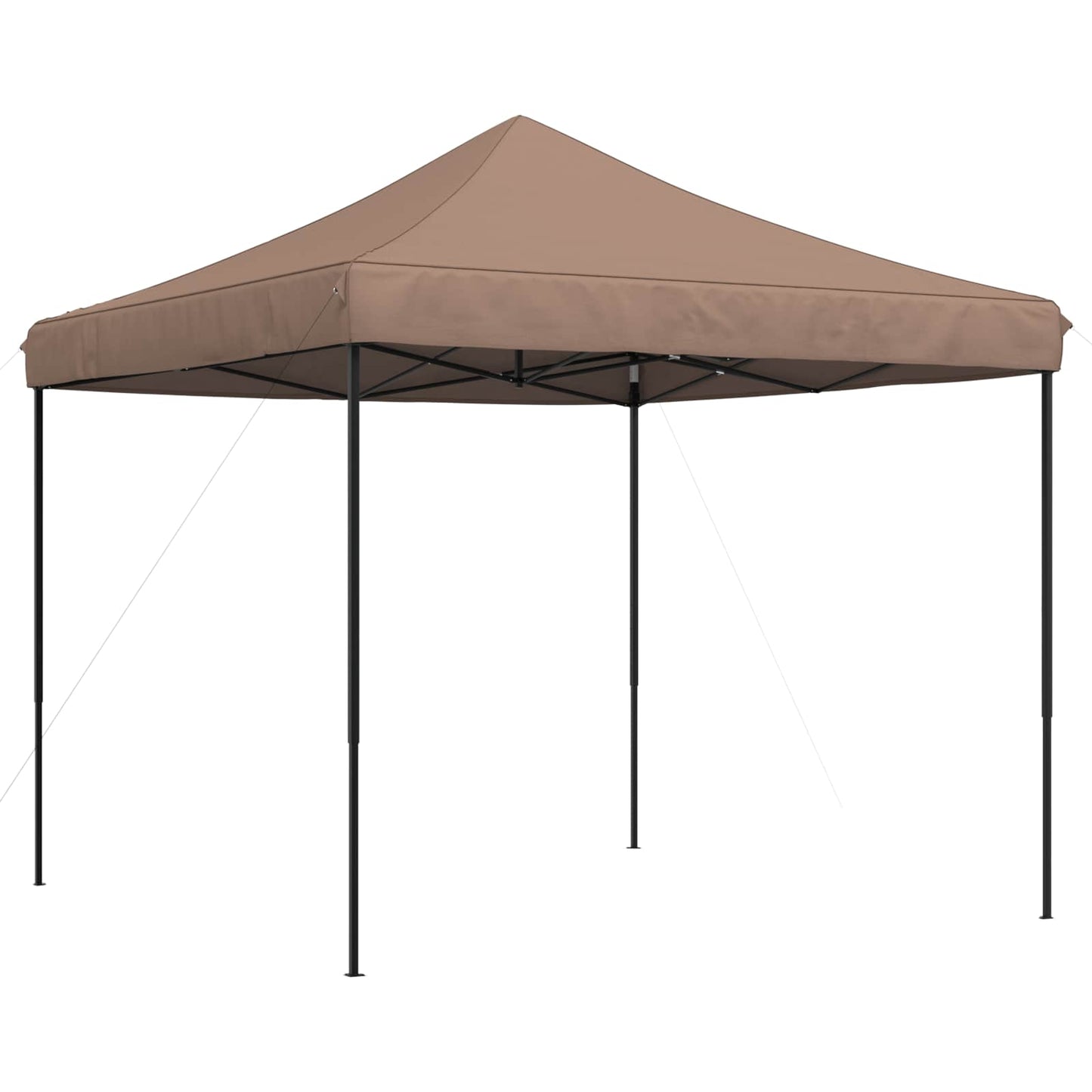 Party Tent 292 x 292 x 315 cm Brun Oxford stof