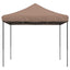 Party Tent 292 x 292 x 315 cm Brun Oxford stof