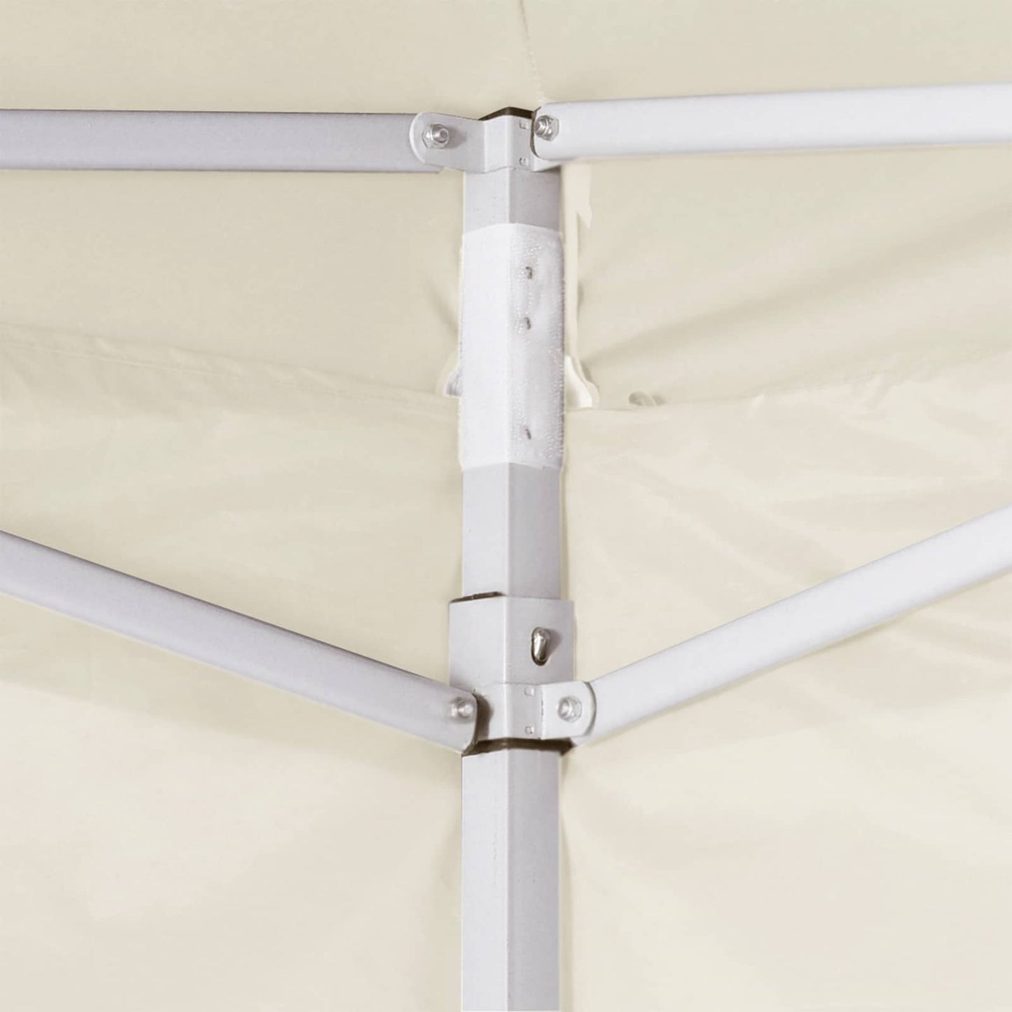 Party Tent 291 x 291 x 315 cm Cremefarvet Oxford stof