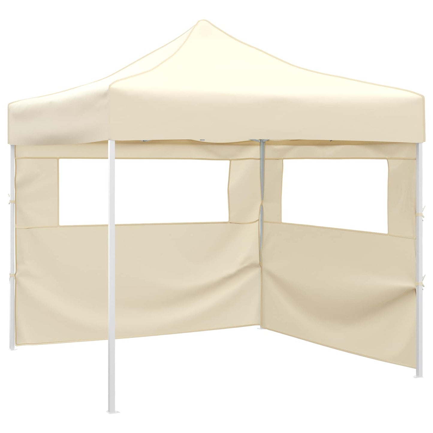 Party Tent 291 x 291 x 315 cm Cremefarvet Oxford stof