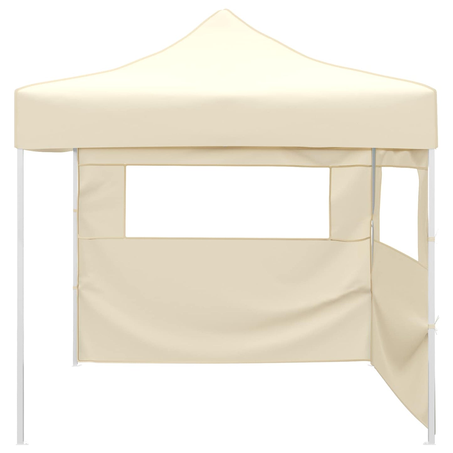 Party Tent 291 x 291 x 315 cm Cremefarvet Oxford stof
