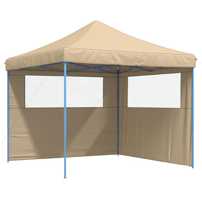 Party Tent Beige 292 x 292 x 315 cm Oxford stof