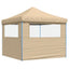Party Tent 292 x 292 x 315 cm Beige Oxford stof