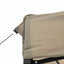 Party Tent 292 x 292 x 315 cm Gråbrun Oxford stof