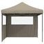 Party Tent 292 x 292 x 315 cm Gråbrun Oxford stof