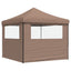Party Tent 292 x 292 x 315 cm Brun Oxford stof