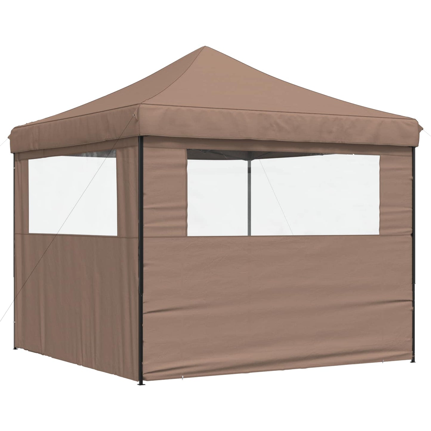 Party Tent 292 x 292 x 315 cm Brun Oxford stof