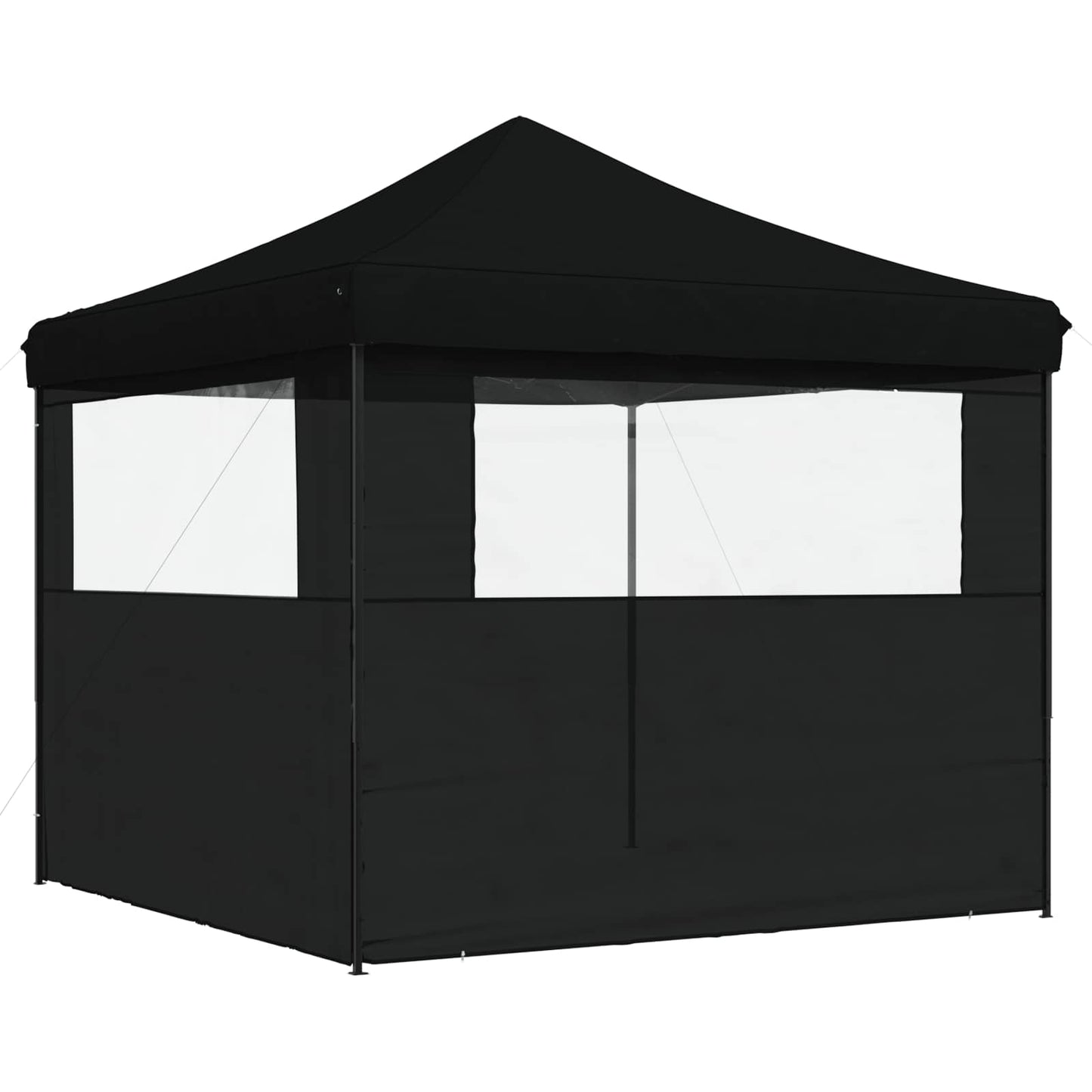 Party Tent Sort 292 x 292 x 315 cm Oxford stof