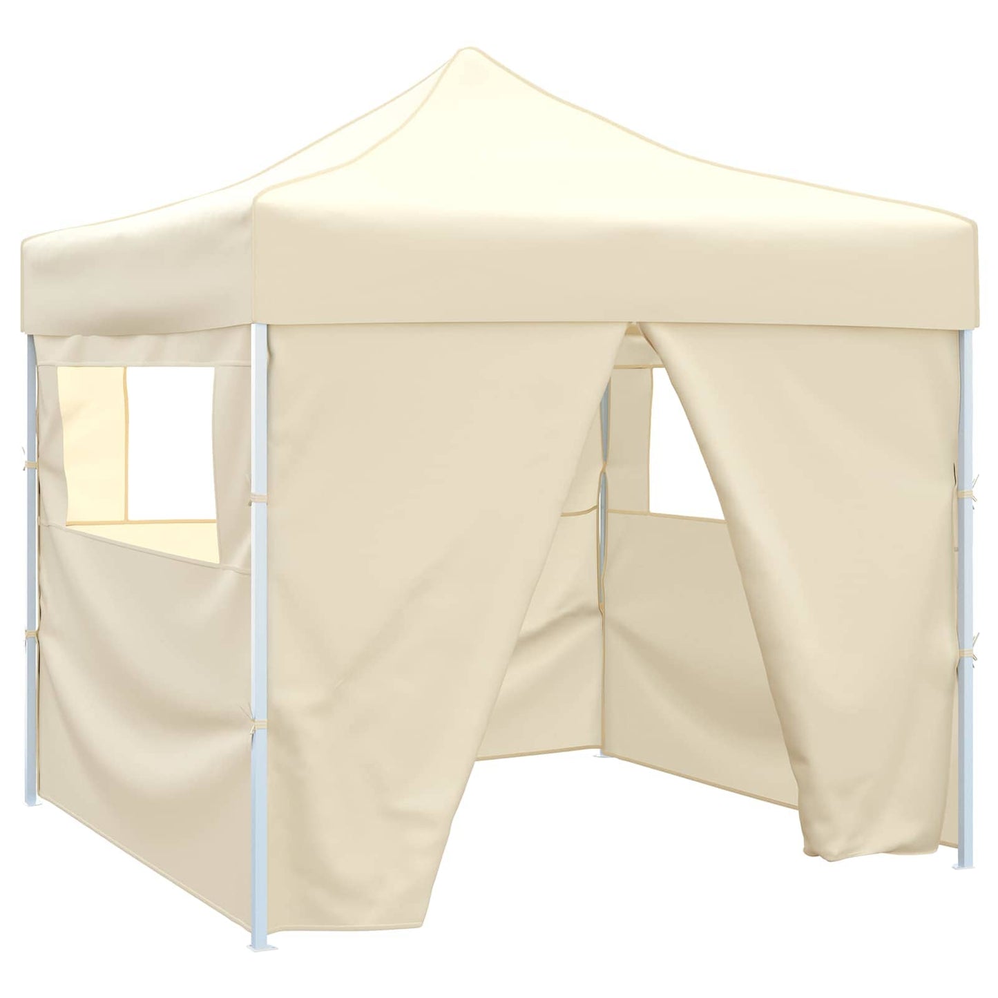 Party Tent 291 x 291 x 315 cm Cremefarvet Oxford stof
