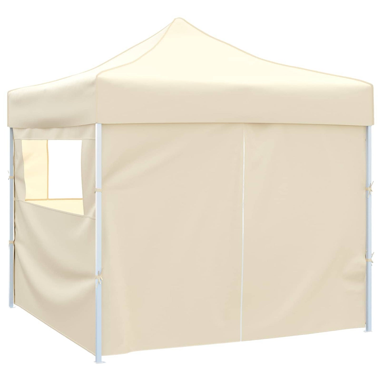 Party Tent 291 x 291 x 315 cm Cremefarvet Oxford stof
